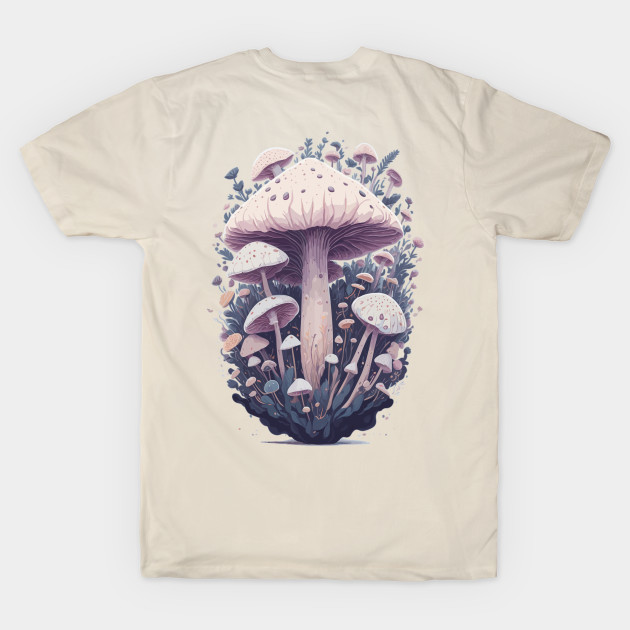 Magic white mushrooms by arrowdesigns19